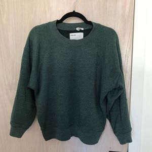 Entireworld hunter green sweatshirt